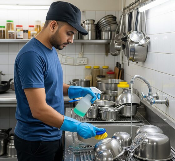 Full kitchen Deep Cleaning