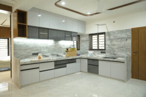 Empty Kitchen Cleaning